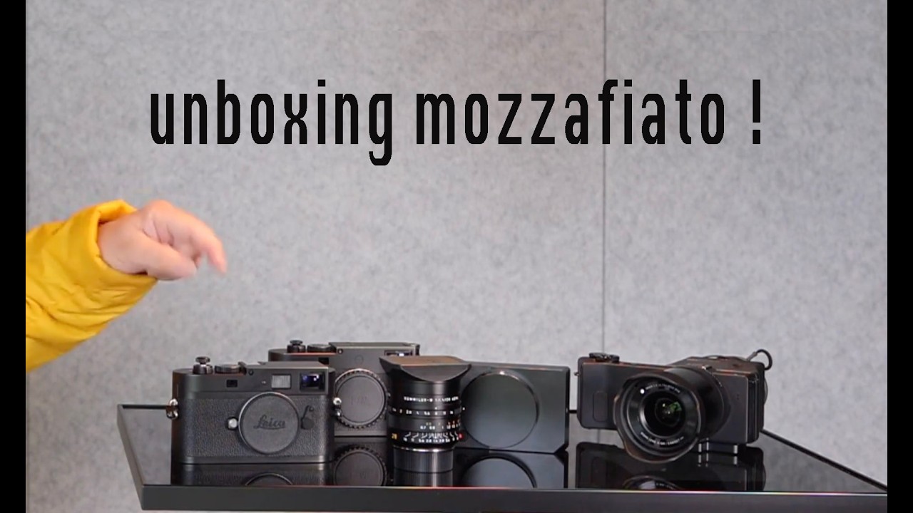 Unboxing mozzafiato ! Leica M10 Monochrom Sigma BF e tanto altro