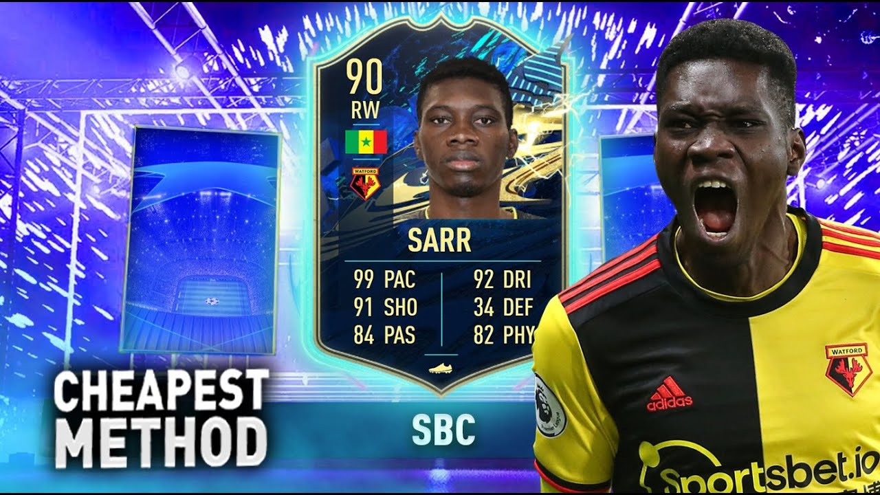 Insane Value ⚡ 90 TOTS Ismaila Sarr SBC! (CHEAPEST SOLUTION) - #FIFA21​​​​​​