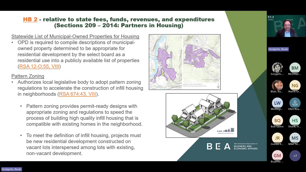 Review of 2025 Land Use Law Changes Webinar recording from 10/21/2025