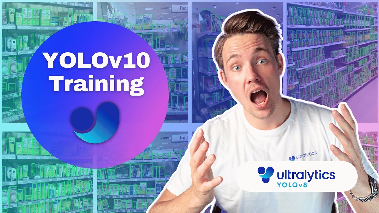 Как обучить YOLOv10 на наборе данных SKU-110k с помощью Ultralytics | Набор данных для розничной ...