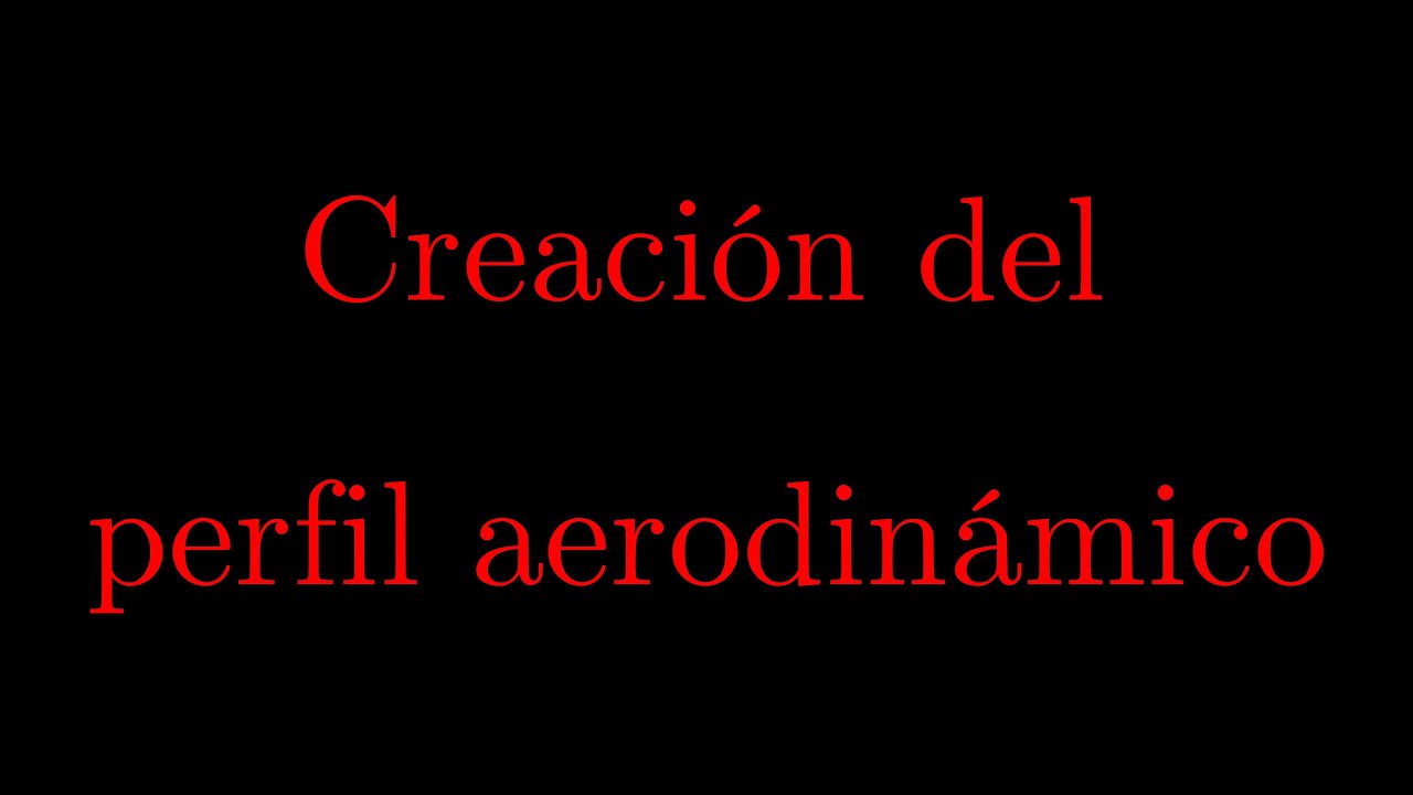 Cómo crear un perfil aerodinámico en SolidWorks (2/2)