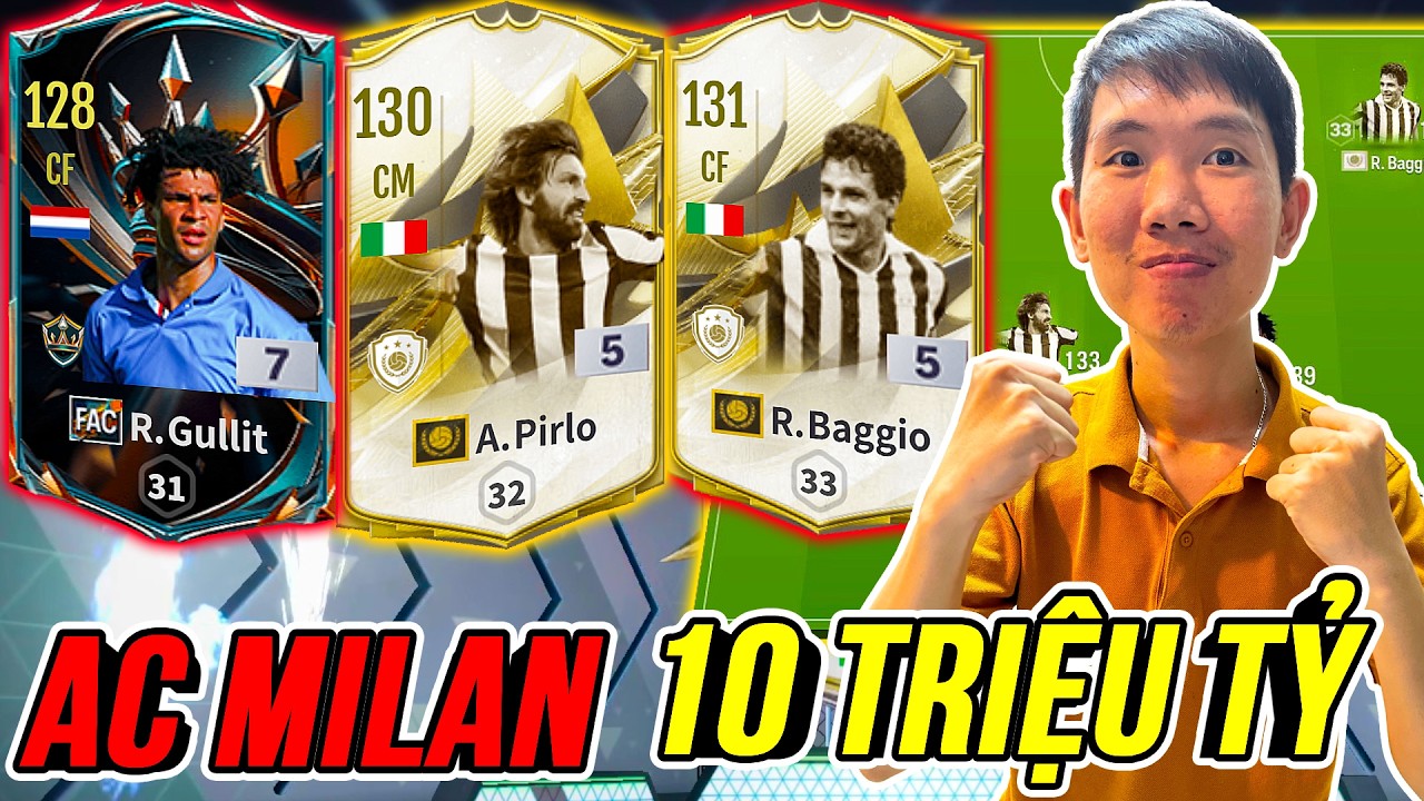 THÀNH HOÀ Chốt Hạ Team AC Milan 10 triệu tỷ BP Bằng Cú Click Đầy Bất Ngờ | FC Online