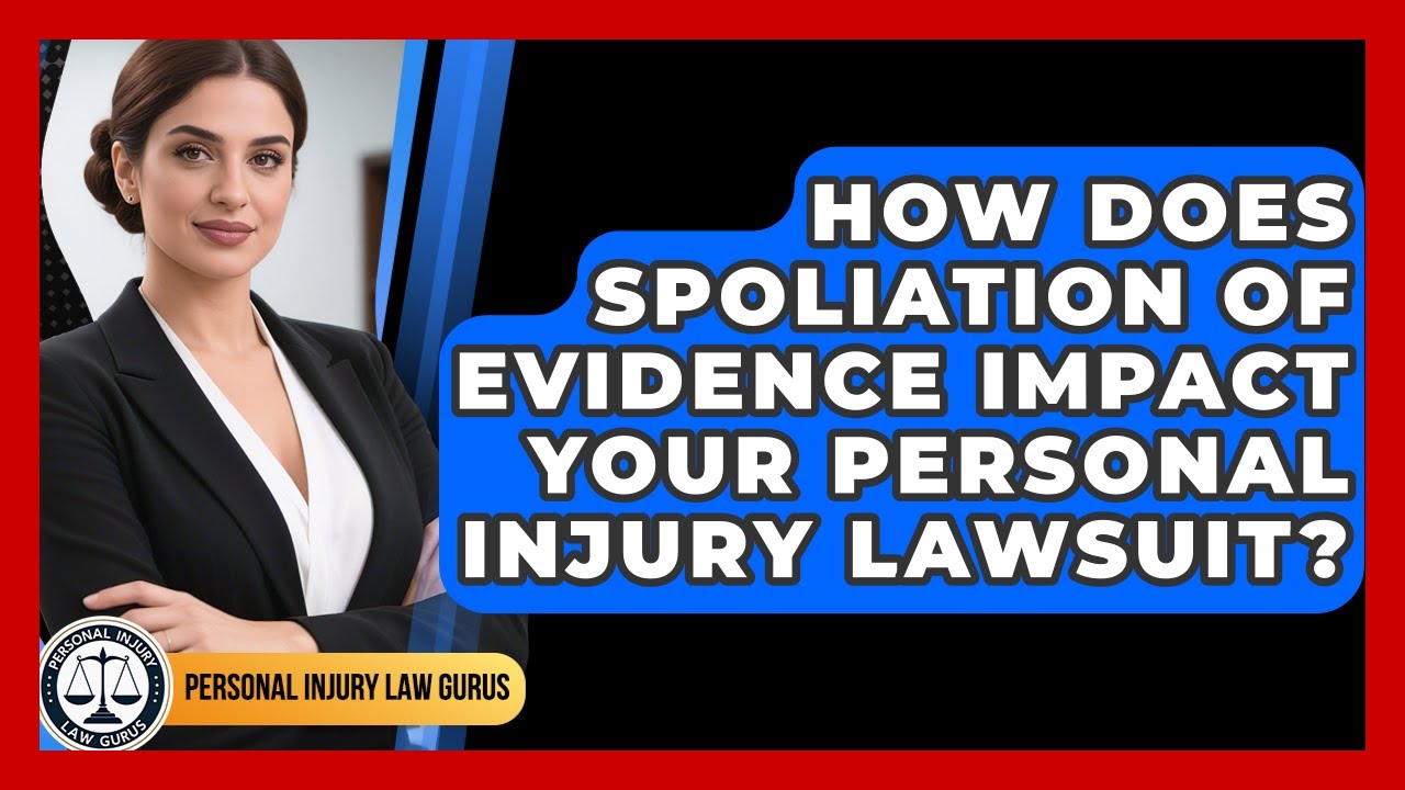 How Does Spoliation Of Evidence Impact Your Personal Injury Lawsuit? - Personal Injury Law Gurus