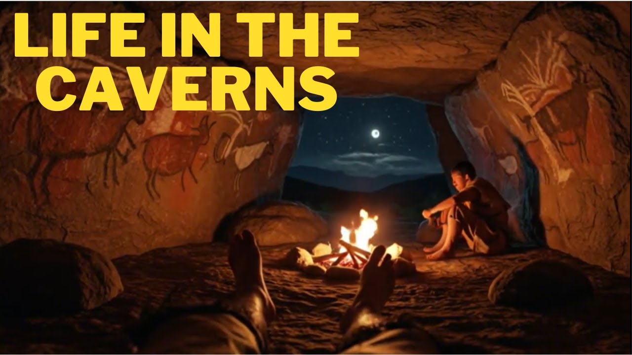 prehistoric cave living