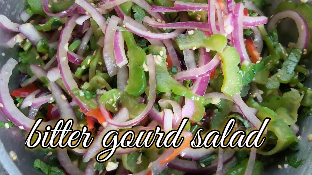 bitter gourd salad