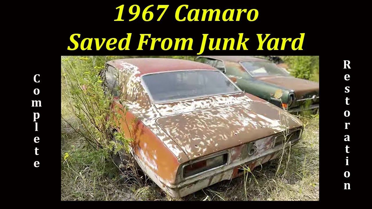 1967 Camaro Saved From Junk Yard Complete Restoration! Trash 2 Treasure Build 3 Hot Wheels