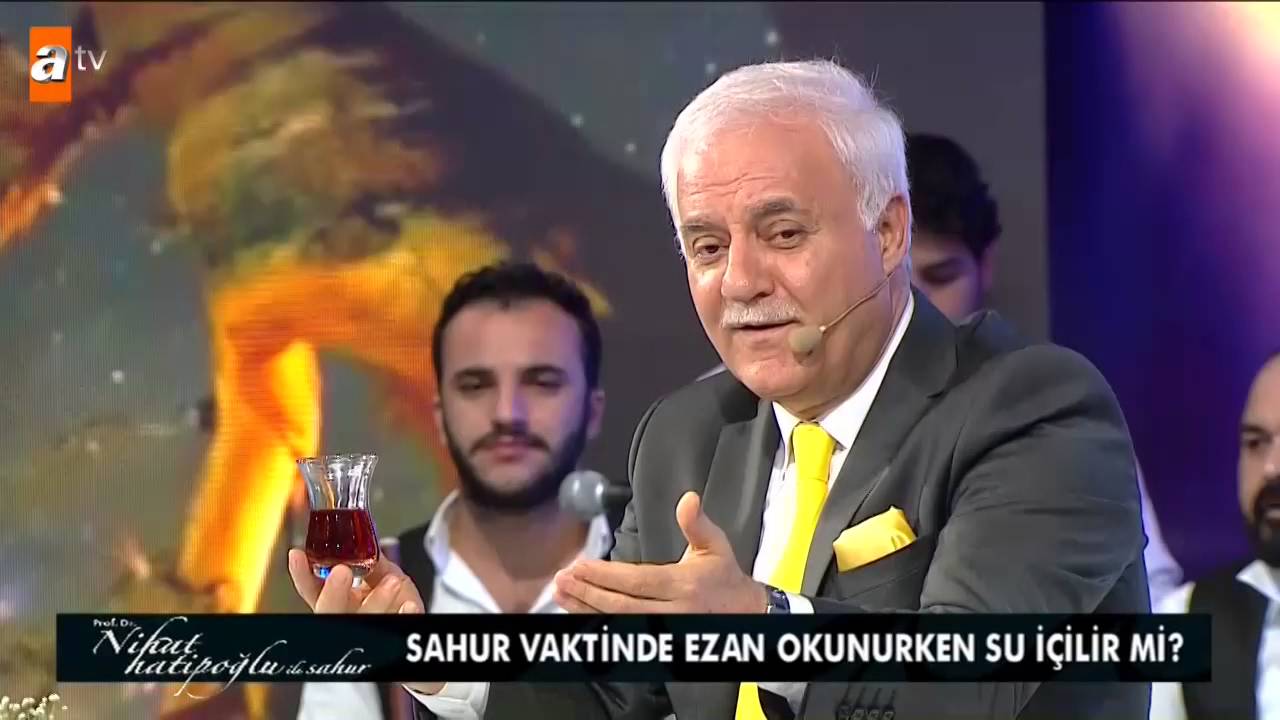 Sahur vaktinde ezan okunurken su içilir mi? - atv
