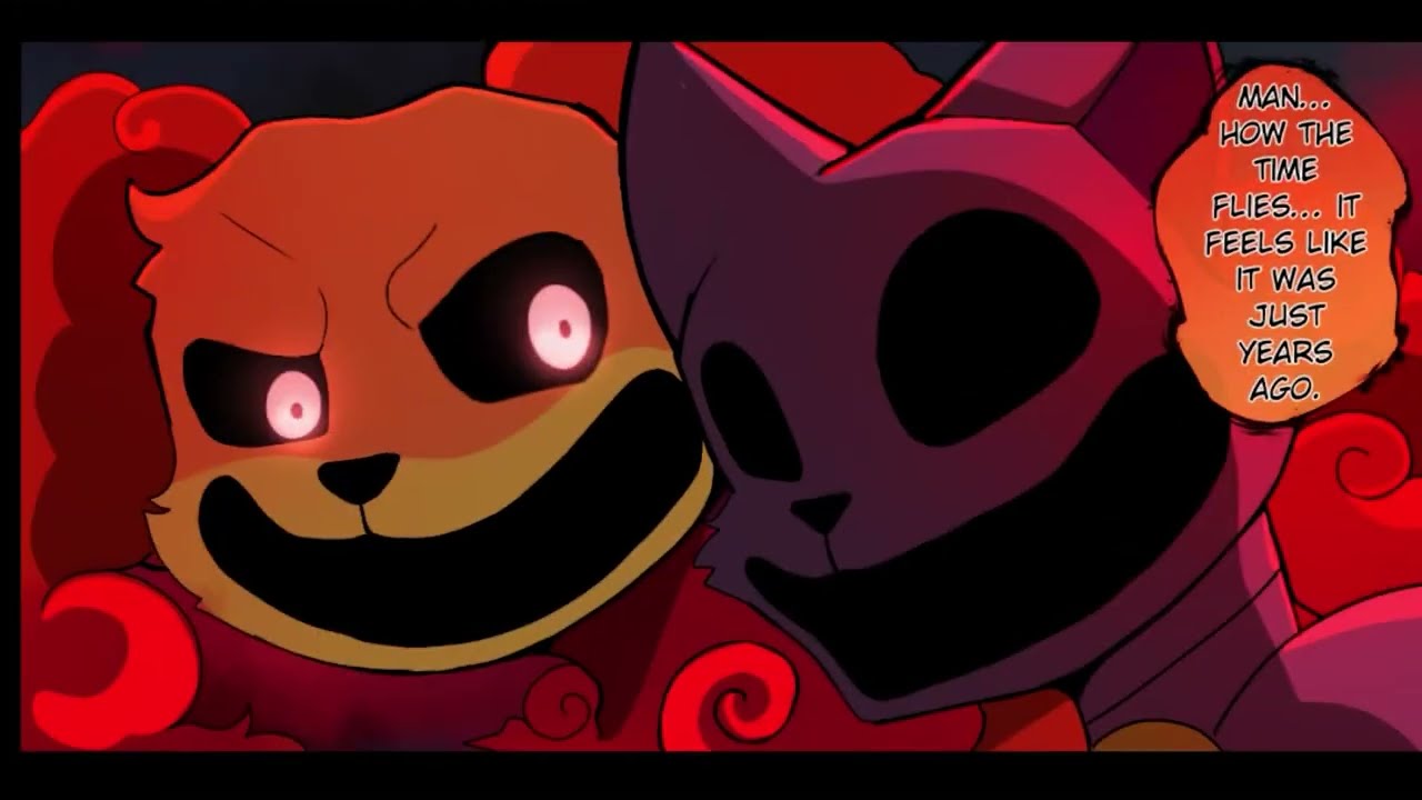 CatNap X DogDay's Dark Love Story | Poppy Playtime Chapter 3┃Comic Dub
