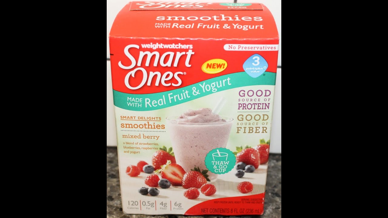 Weight Watchers Smart Ones Smart Delights Smoothies: Mixed Berry Review