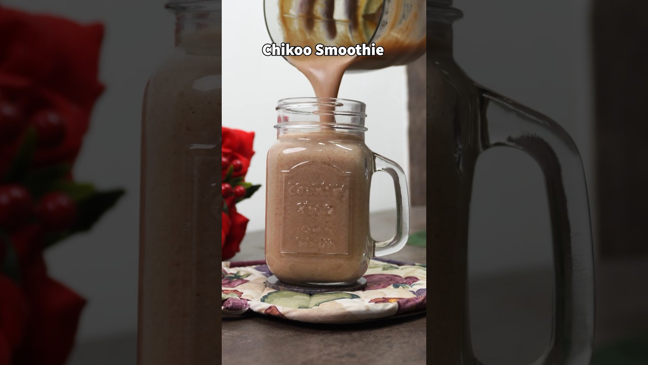 Chikoo Smoothie #food #shorts