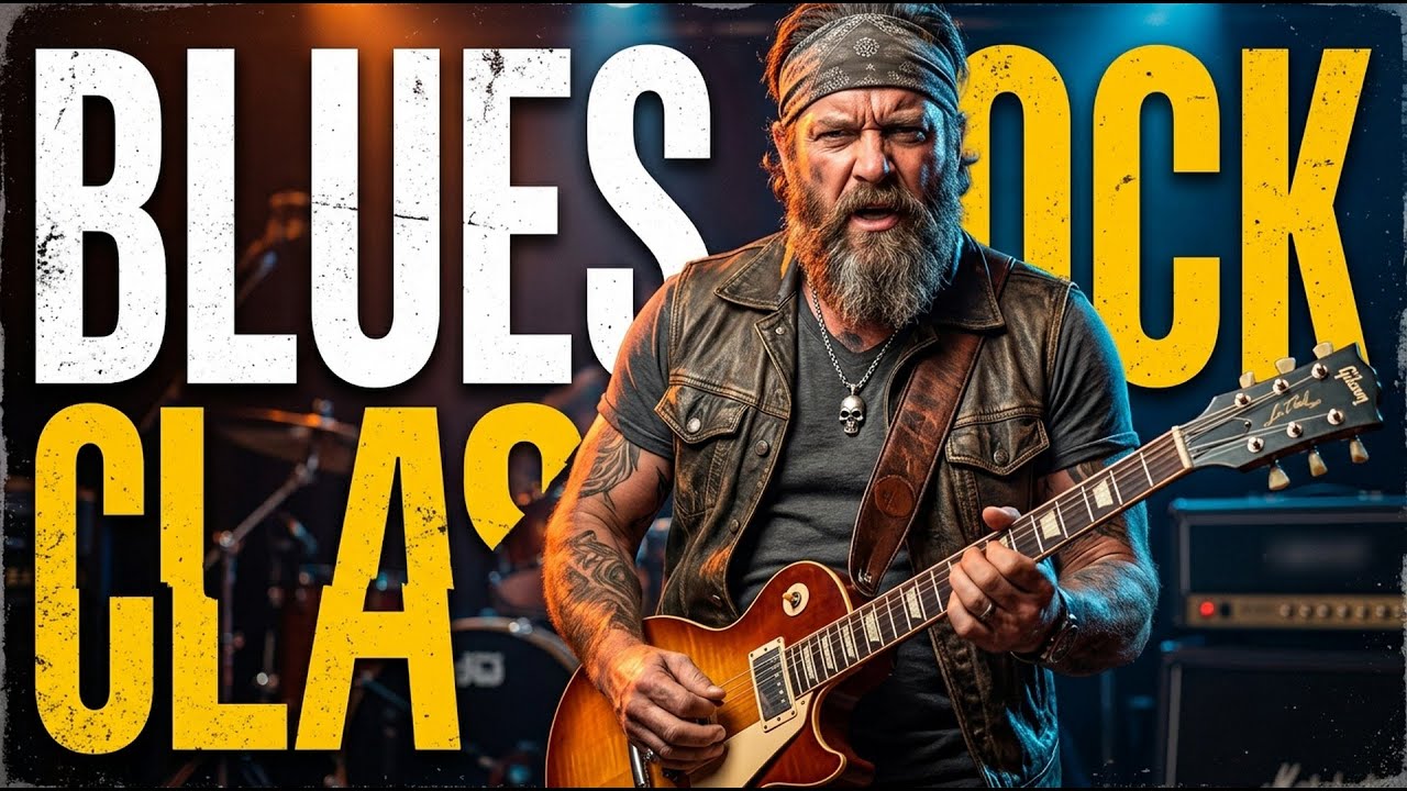 Inspired by Hendrix, Clapton, Gary Moore, SRV, Bonamassa & BB King | Guitar Blaze Flow