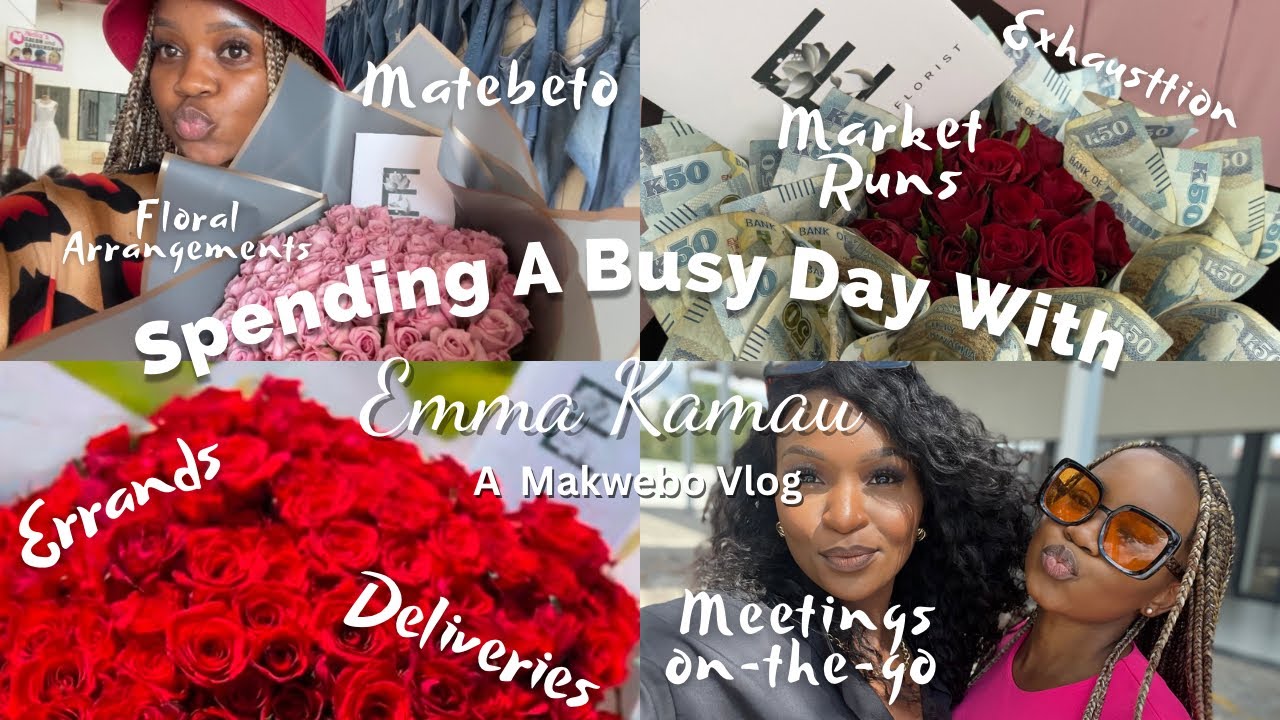Motivational Vlog: Spend The Day With Emma Kamau and Dr. Babe • Motivational Vlog • Zambian YouTuber