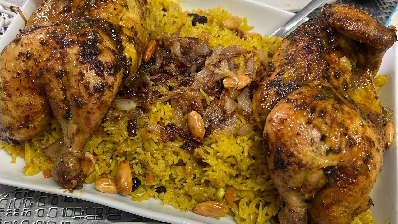 رز  أفغاني بالزبيب ولوز بنة خيالية اضافة مع كل الاطباق