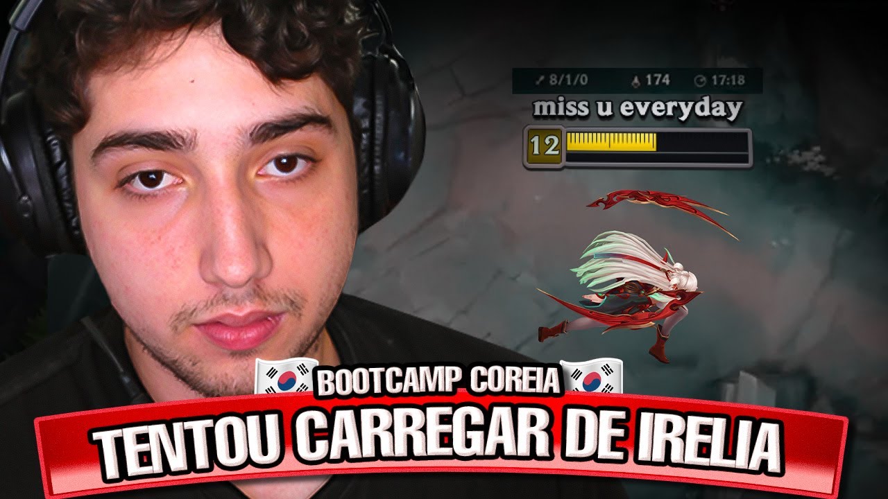JEAN MAGO tentou CARREGAR os COREANOS de IRELIA, NO CHALLENGER!