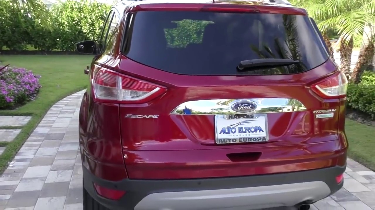 2014 Ford Escape Titanium Review and Test Drive by Bill - Auto Europa Naples