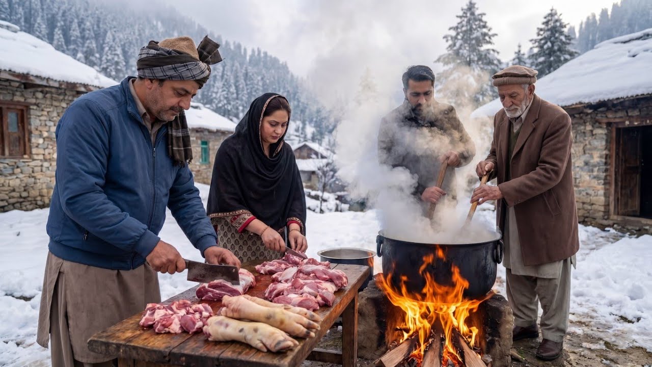 Surviving Winter in Afghanistan&rsquo;s Coldest Mountain Village | Fire, Food and Family  