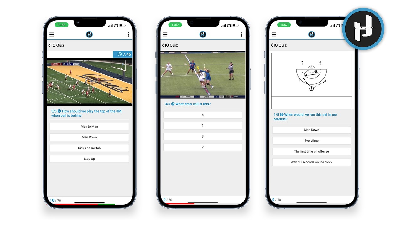 Player Quizzing with Just Play | Lacrosse