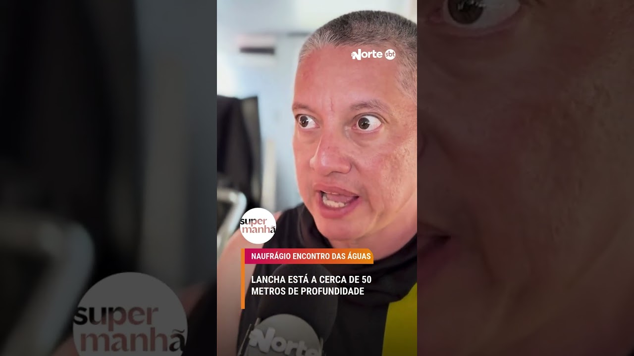 LANCHA ESTÁ A CERCA DE 50 METROS DE PROFUNDIDADE