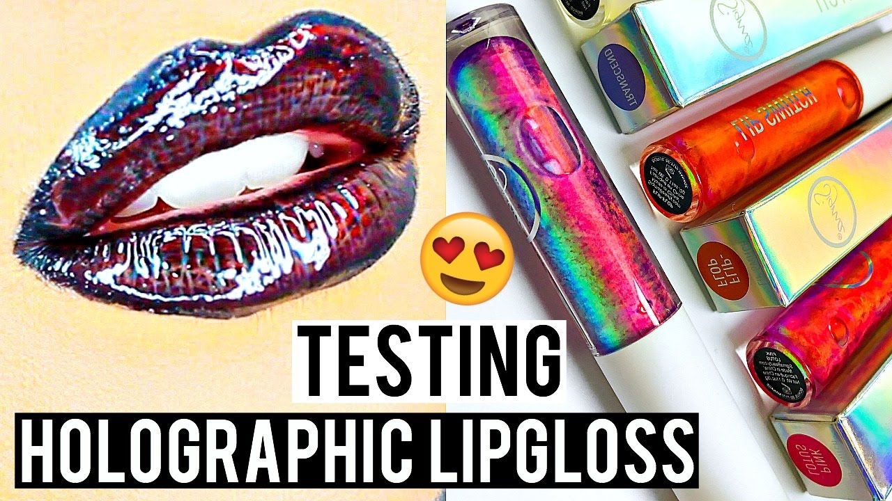 TESTING HOLOGRAPHIC LIP GLOSS | SIGMA LIP SWITCH: DOES IT WORK? | KatesBeautyStation