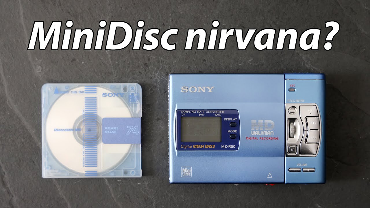 Sony MZ-R50 MiniDisc: обзор RETRO 1997 года