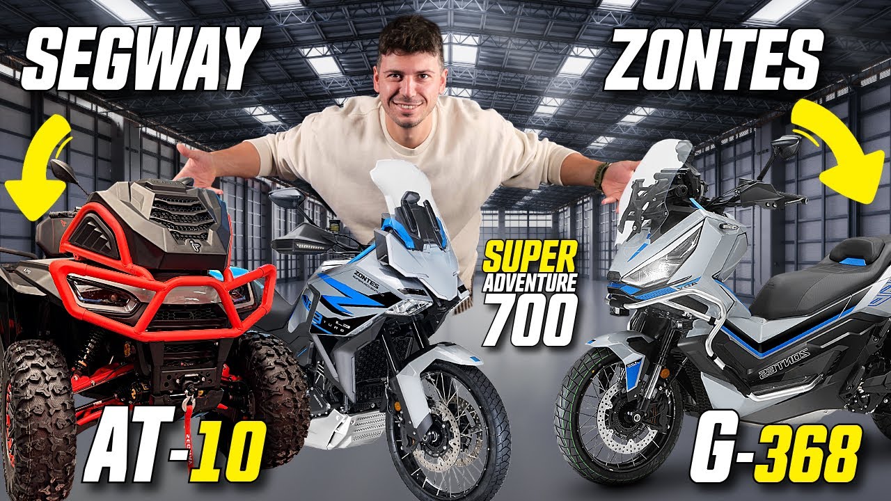 Zontes G368 , Super ADV Ve 1000'liik Segway Modelleri Fabrika Ziyareti