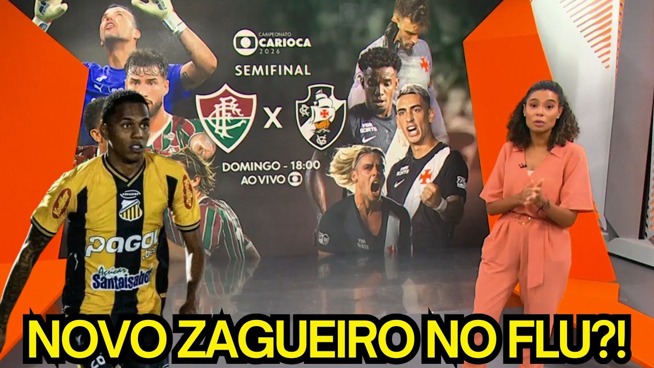 TITULAR ABSOLUTO DO FLUMINENSE ESTÁ FORA POR 1 MES! NOVO ZAGUEIRO A CAMINHO?! VEJA SÓ!