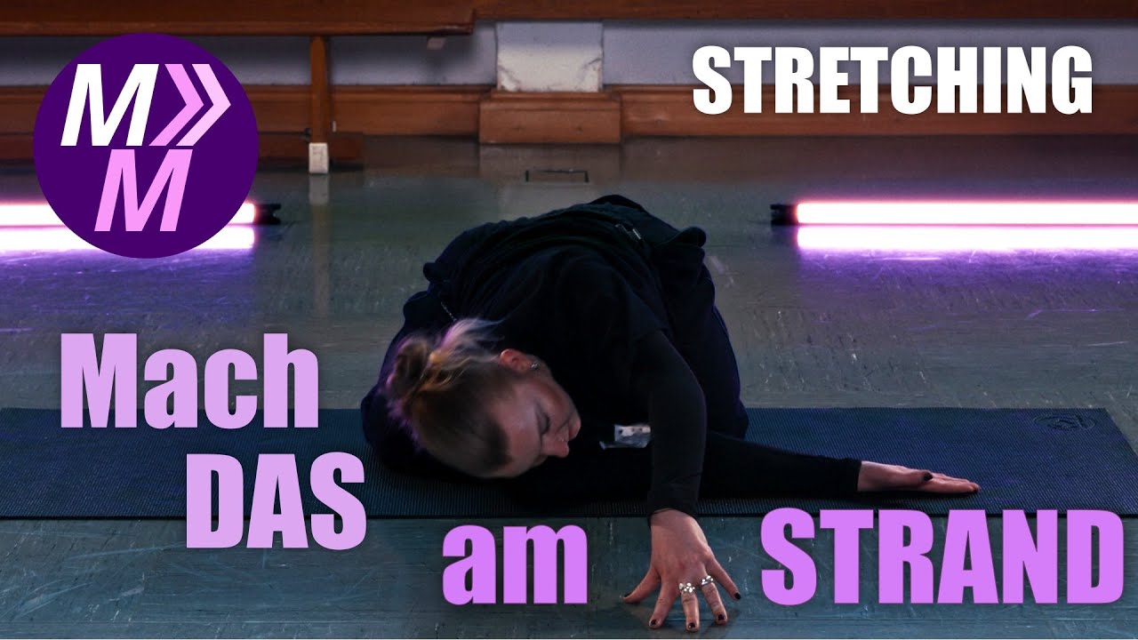 Mach DAS am STRAND | Stretching | Marlene Moves