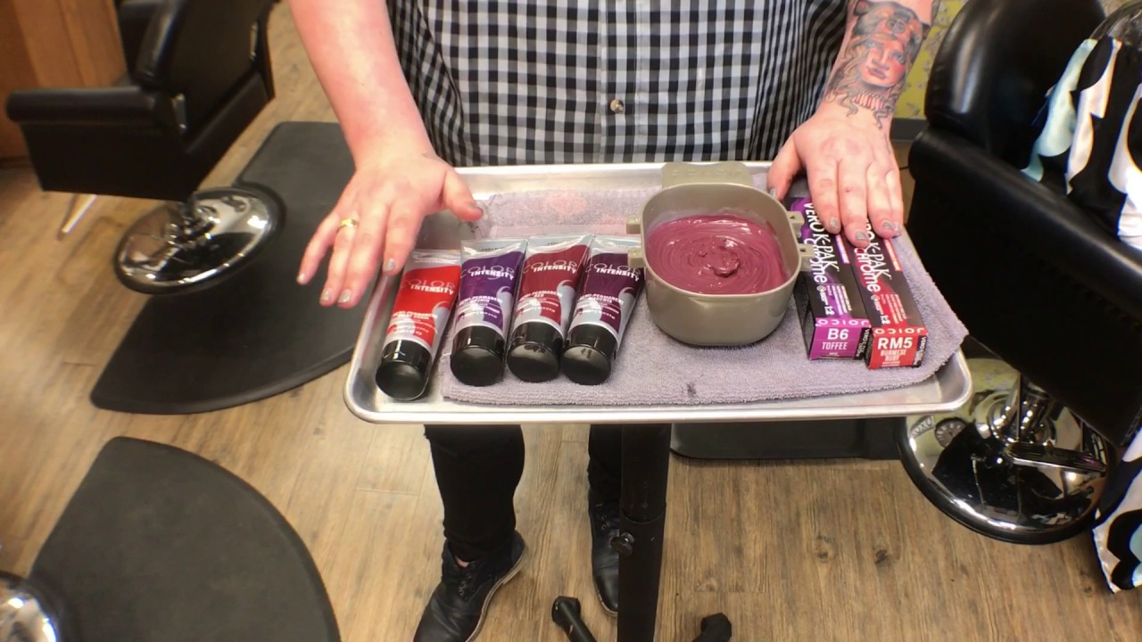 ZakaryColors Reds And brunettes using Joico hair color