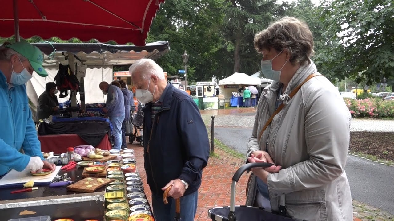 Erster Krammarkt in Haltern 2021