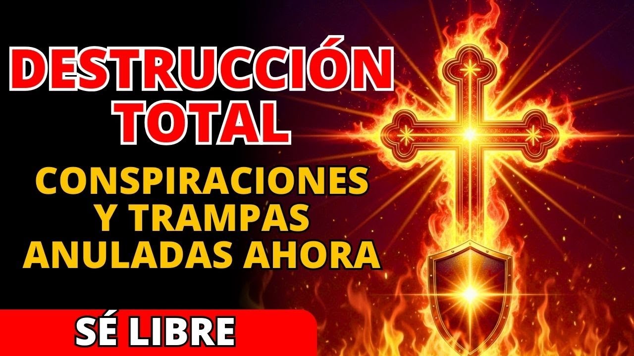 ⚔️ Oración de guerra: DESTRUYE conspiraciones ocultas y trampas preparadas contra ti