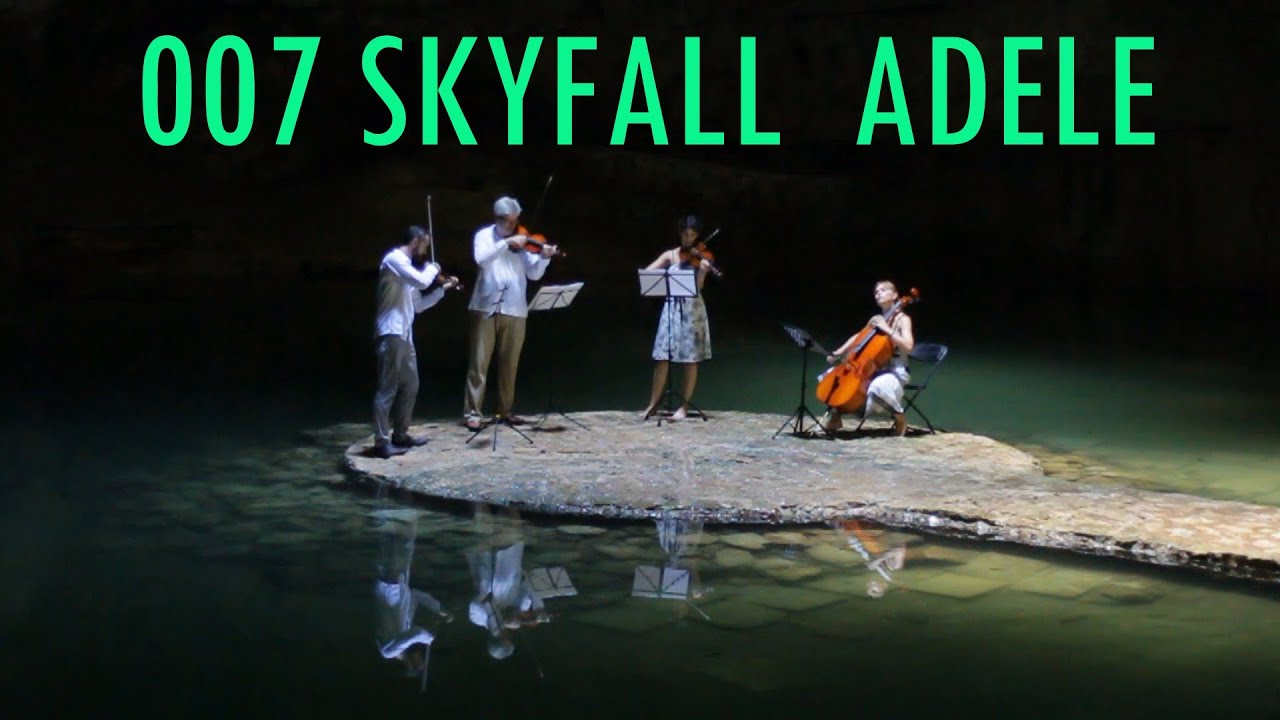 Экстравагантный инструментальный кавер Адель 007 Skyfall