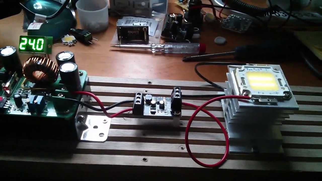 Using a 5W LED Driver Module on a 20W LED - Seriously Overclocked