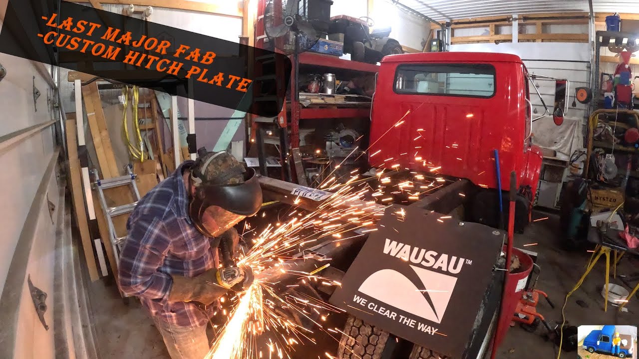 Пластина для сцепного устройства типа «шкворень» — самосвал International 4700