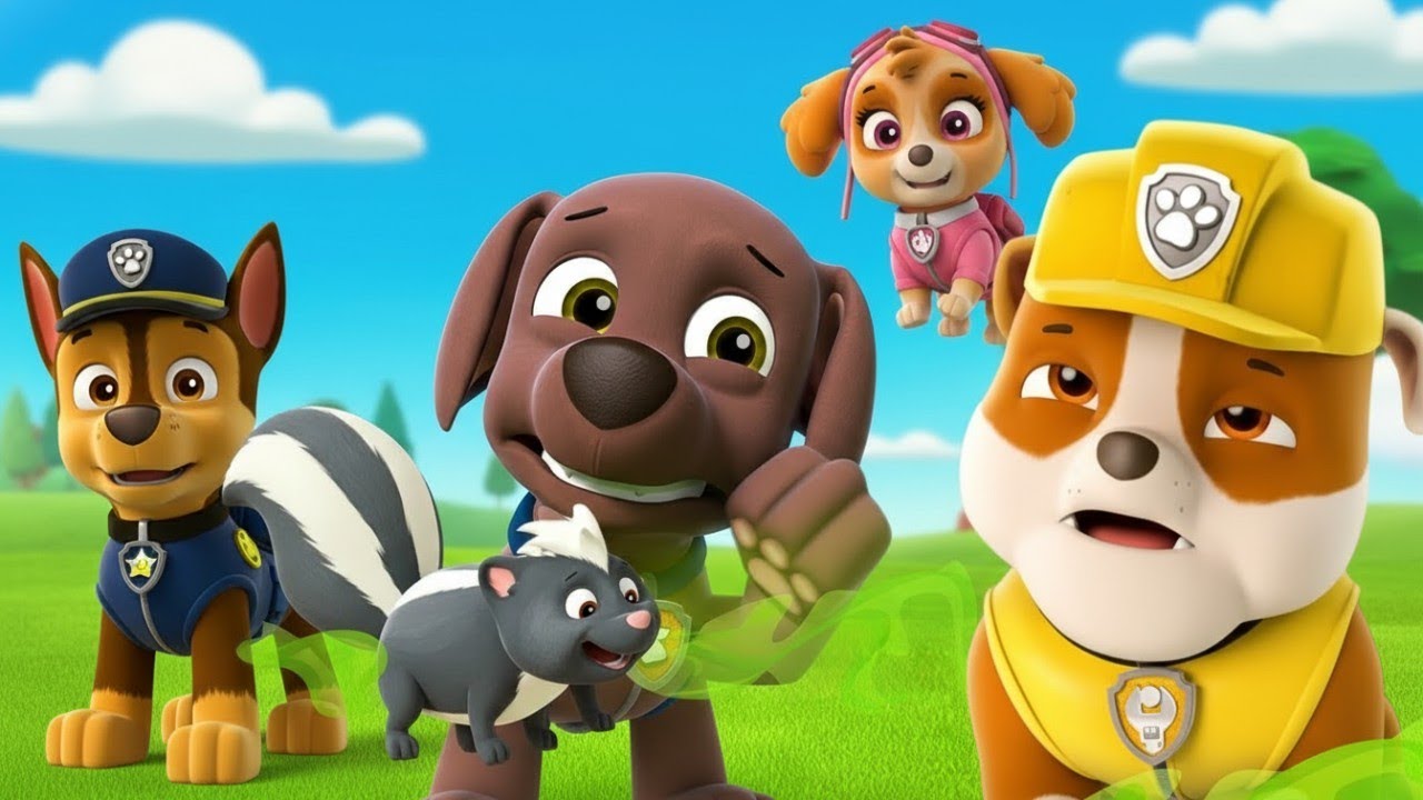 PAW Patrol ¡Los Rescates más Apestosos de Rubble! 🏗️ | 1 Hora de Aventuras