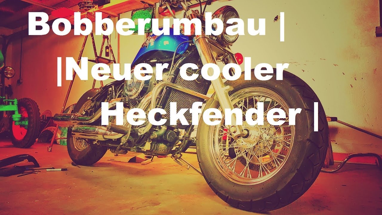 Heckumbau | Chop-it Heckfender anbauen | Kawasaki VN800 Vulcan | Umbau zum Bobber
