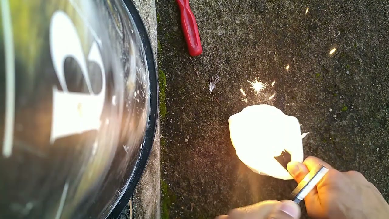 FAÇA FOGO EM QUALQUER LUGAR COM ISSO. SOBREVIVENCIA 