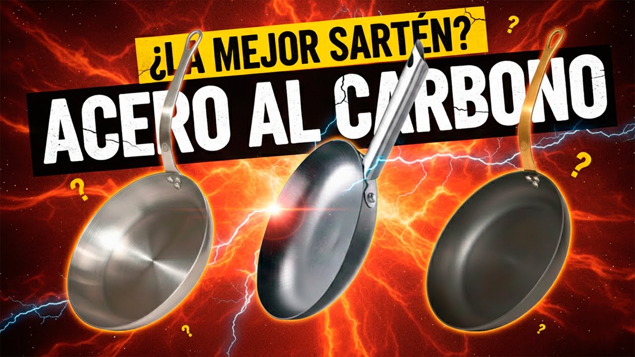 ✅ MEJOR SARTEN de ACERO al CARBONO ▶ MODERNO vs TRADICIONAL
