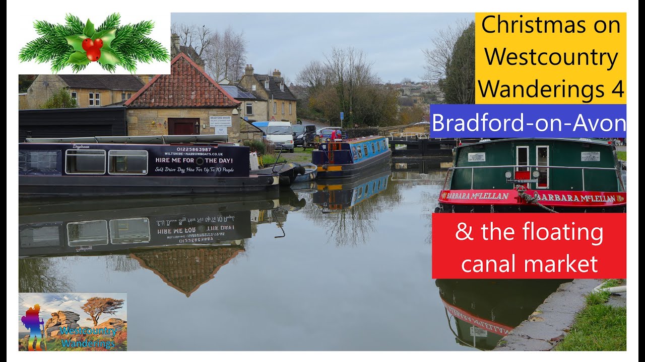 Floating Market |  Kennet & Avon Canal  | Bradford on Avon  | Christmas on Westcountry Wanderings 4