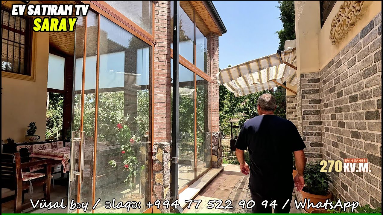 🌟Sahibindən Unikal Təqdimat – Möhtəşəm Bağlı🌳 və 🌳Bağçalı Ev🏡/Недвижимость в Баку / EV SATIRAM TV