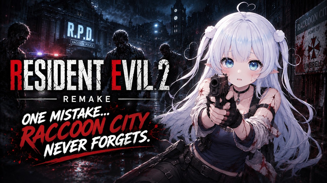 ⋆.ೃ࿔🌸*:･ Resident Evil 2 RE 🌸˚˖⋆ ──★ [02.06.26]
