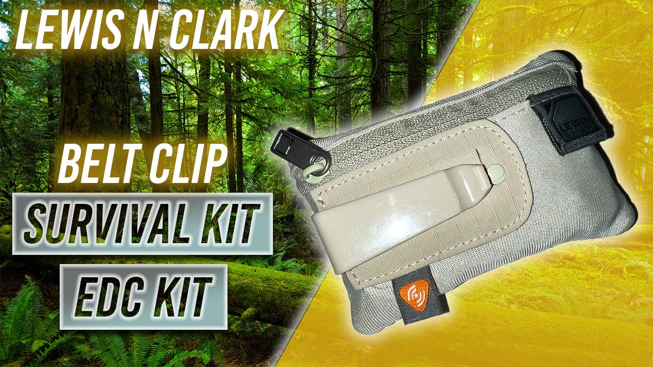 Lewis N Clark Belt Clip Survival / EDC Kit.  A better alternative to an Altoids tin.