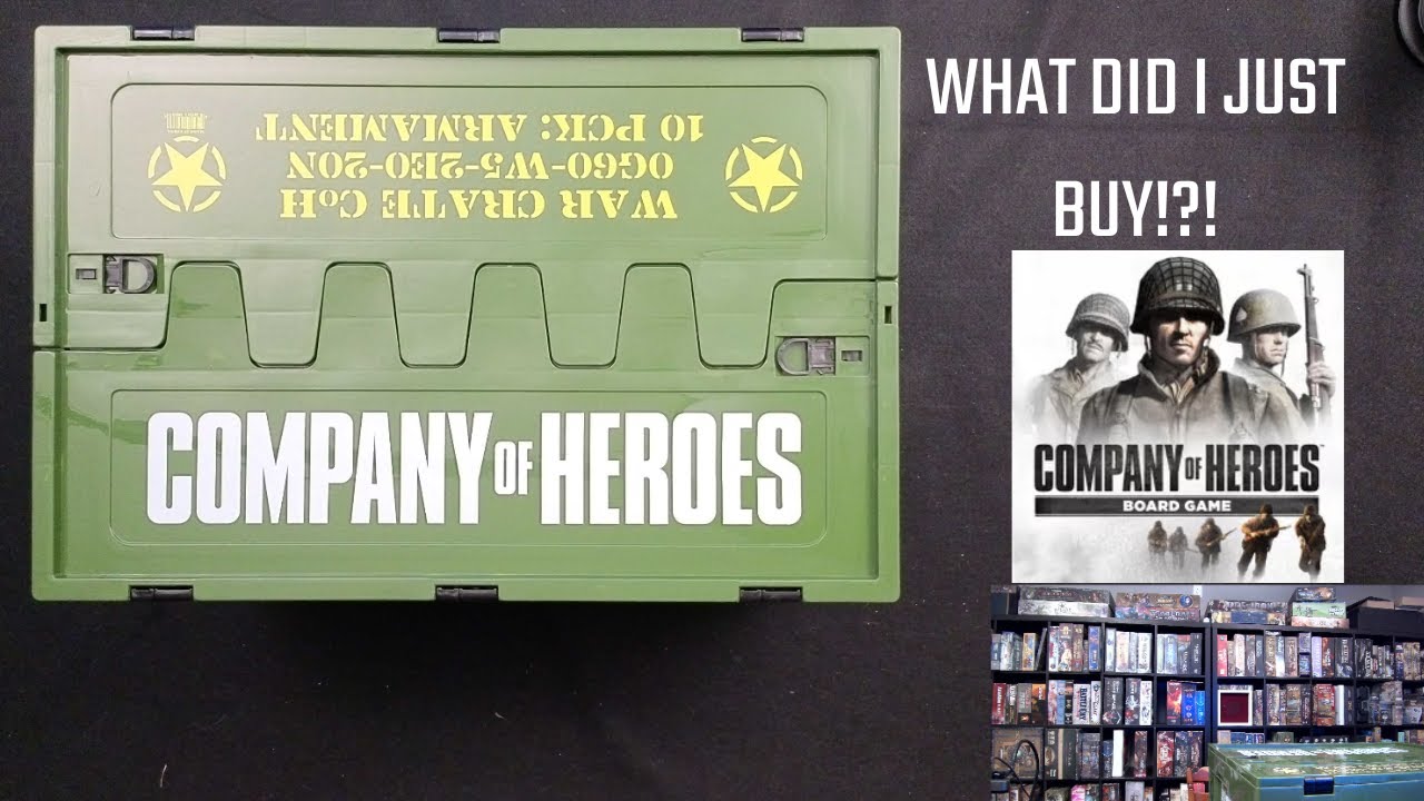 Company of Heroes 2nd Edition Unboxing!