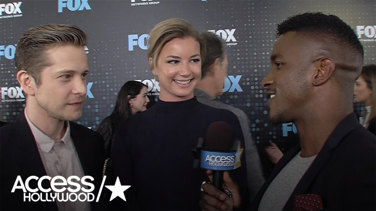 Matt Czuchry & Emily VanCamp Talk Research For Fox Medical Drama 'The Resident' | Access Hollywood