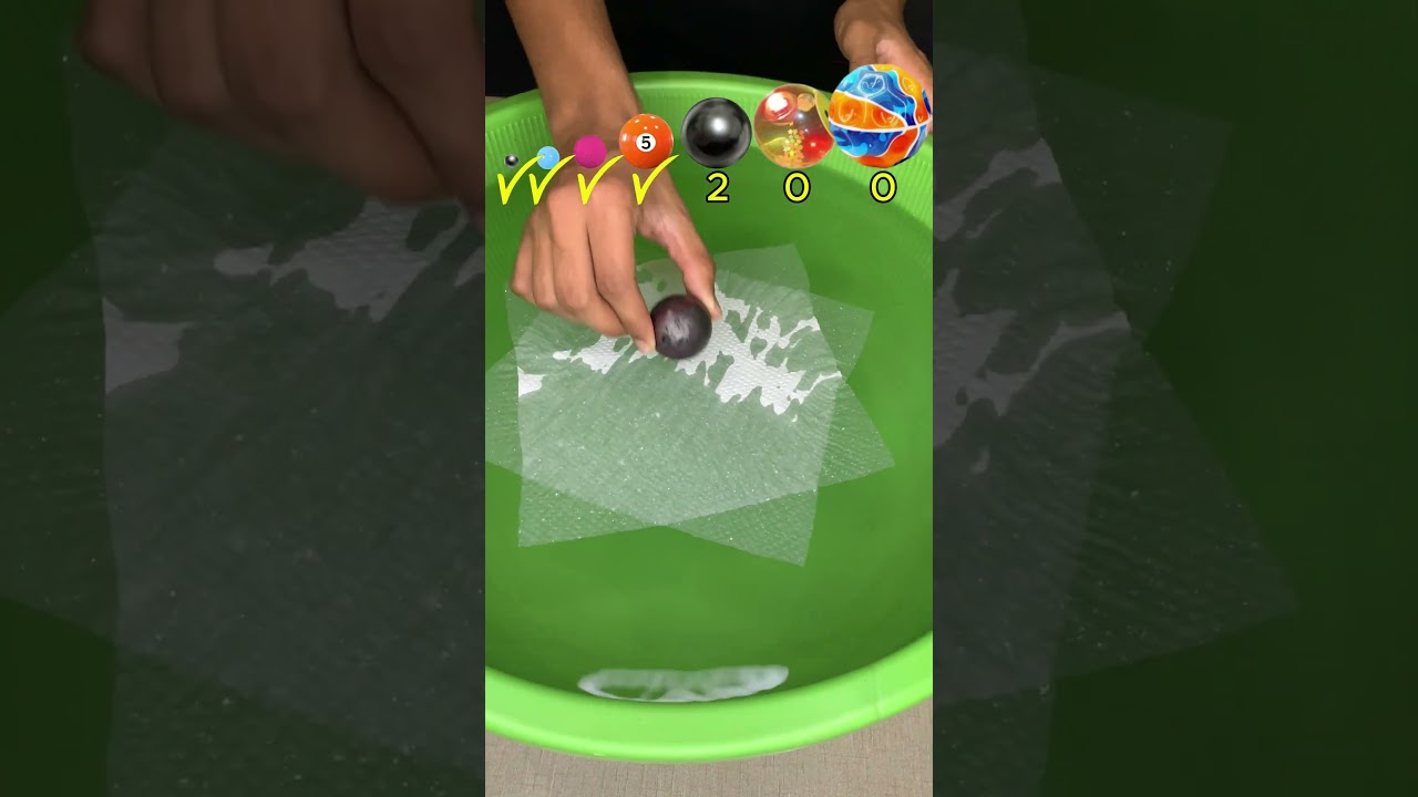 ILE PAPIERU POTRZEBUJE, ABY OBIEKT PŁYWAŁ? #eksperyment #asmr