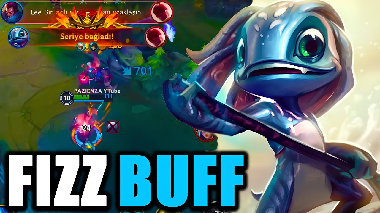 BUFF FIZZ TEKRAR KÖPEK BALIĞI OLDU KOMBOSU TEKLİYOR! WILD RIFT