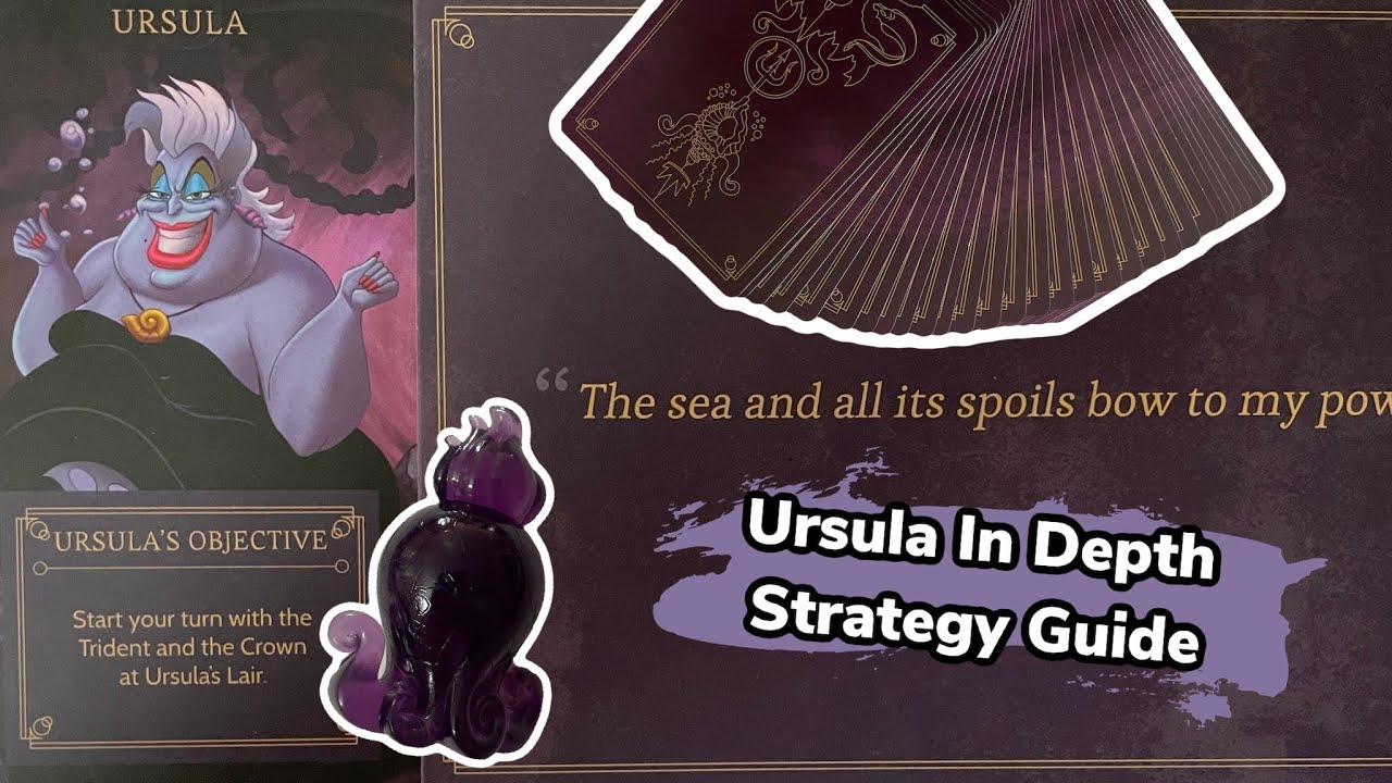 Ursula In Depth Strategy Guide! Disney Villainous