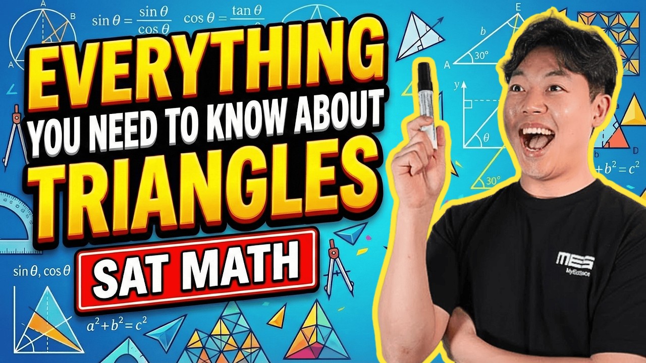 Everything you need to know about TRIANGLES for the SAT