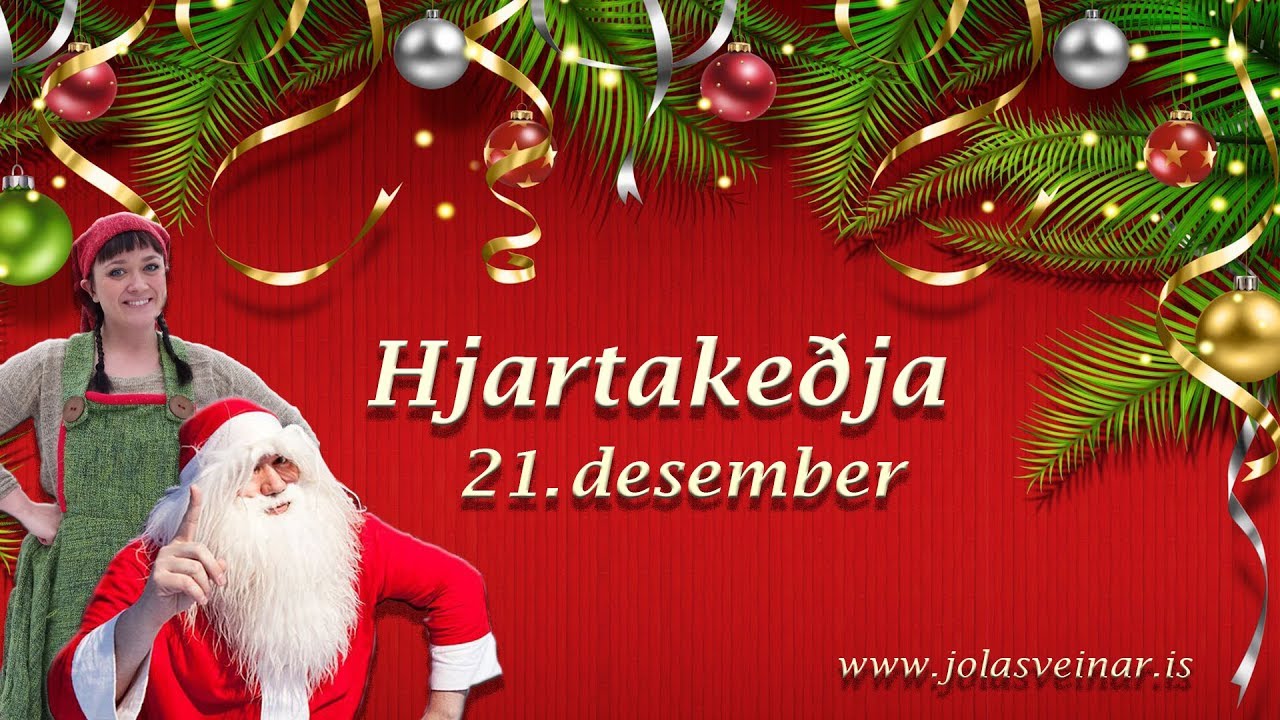 21. desember 2017 - Hjartakeðja - Jóladagatal Hurðaskellis og Skjóðu