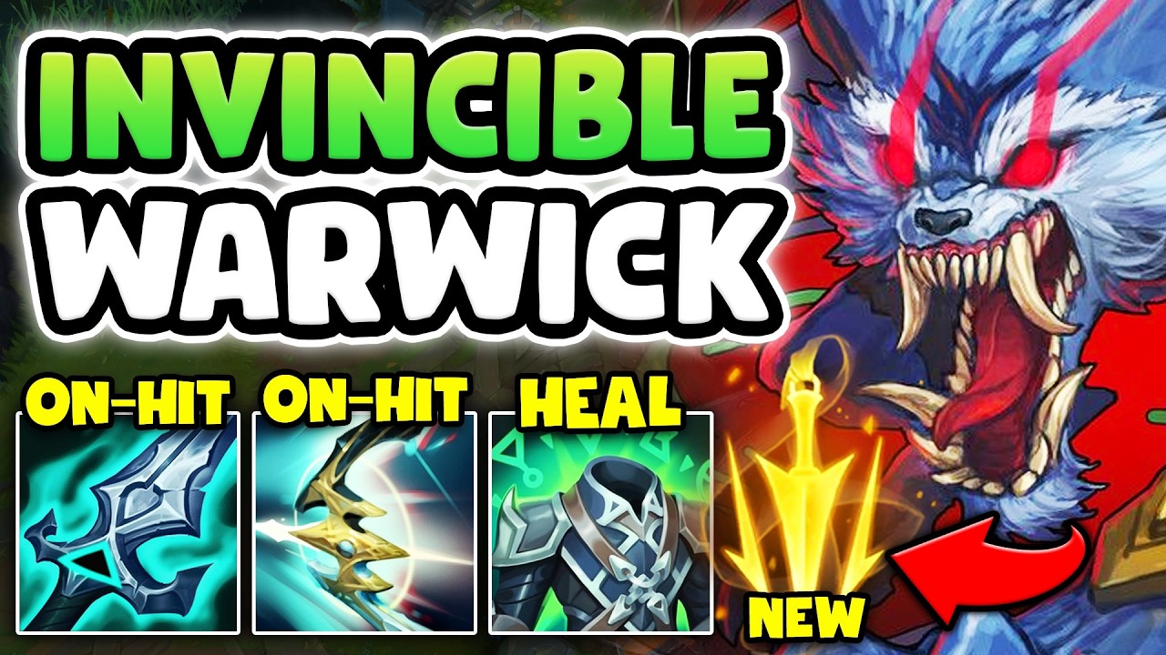 WAIT! THIS WARWICK BUILD IS ACTUALLY DISGUSTING! (WTF IS THIS HEALING?) - EPISODE 38