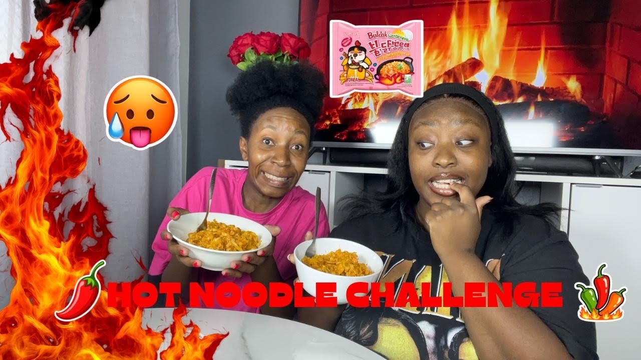 Spicy noodle challenge | South African YouTuber | ThikhoMandiwana 
